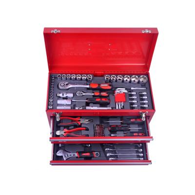 China Beautiful Appearance Factory OEM 2 Drawers 103 Pcs Car Professional Power Pedicure Care Tools Stainless Tool Kits for sale