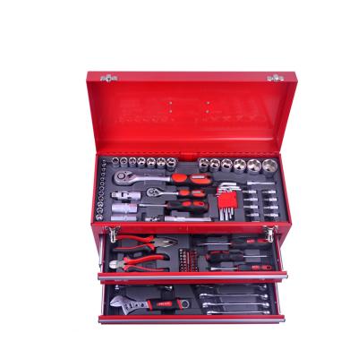 China Nice Appearance Factory OEM 2 Drawers 103 Pcs Case Pack Wax Carving Hardware Tool Kit Professional Cabinet All In One for sale