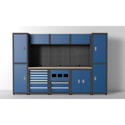 China Durable Garage Tool Cabinet 7 Drawers (Five Wheels) With 305Pcs Taiwan Tools With 7 Drawers for sale