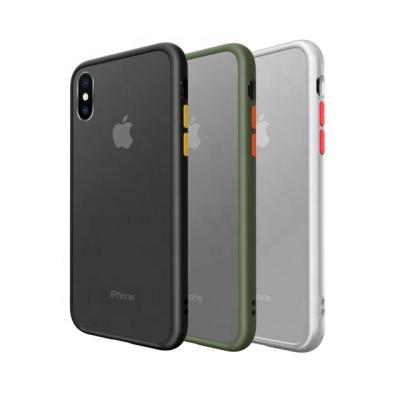 China Wholesale Military Anti-drop Protection Deep Anti-drop Matte Phone Case For Apple X/XS/Xr/XS Max Cell Phone Bags and Cases for sale