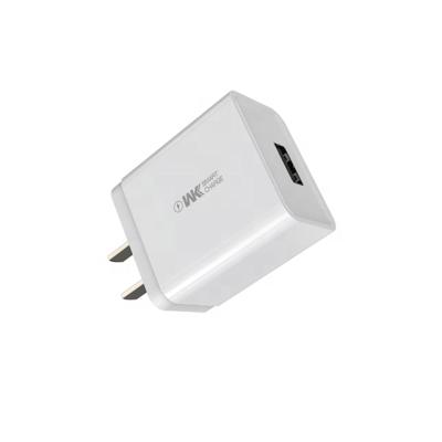 China Qi 3C Certified Charging Power Plug Charger 10W USB Single Fast Wall Charger US/CN Adapter for sale