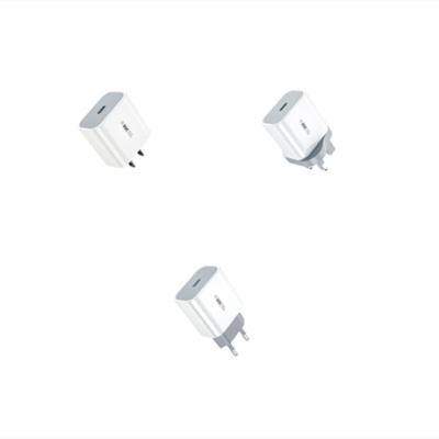 China Hot Selling Maxspeed Palladium 20W Type-C Qi Wall Plug Fast Charger US/EU/UK For Mobile Phone Adapters for sale