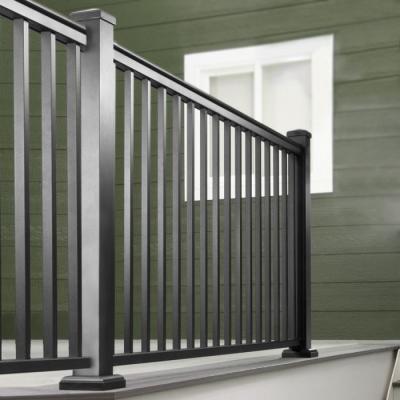 China Modern Walkway Contemporary Outdoor Railing Led Deck Lightweight Aluminum Railing Systems for sale