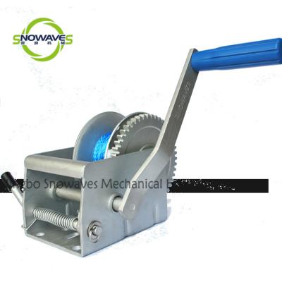 China Mini 1100lbs Manual BOAT Hand Winch Anchor Winch for Boat Trailer Boat Pulling and Lifting Machine for sale