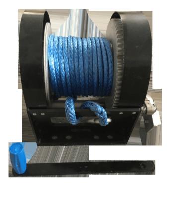 China BOAT Brake Hand Winches BHW 750kg 1500lbs Strap Or Rope Or Wire Australia Hot Sale for sale