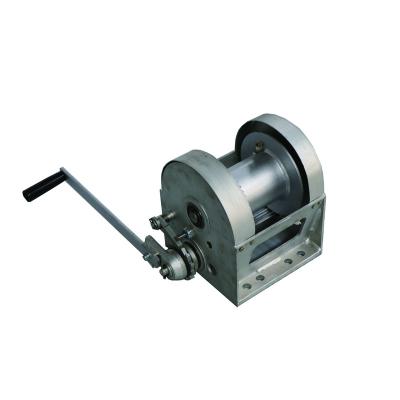 China Heavy Duty 1500kg BOAT Hand Brake Manual Winch For Hoisting for sale