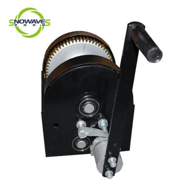 China mini multifunctional hydraulic compact BOAT worm gear winch / hand worm gear winch for sale