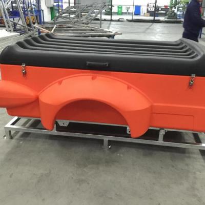 China Household ABS Plastic Camper Trailer Hot Selling Utility Trailer Rotationally Molded New Design for sale