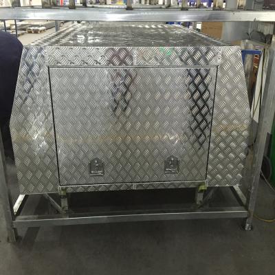 China Industrial Grade Aluminum Storage Aluminum Tool Box For Picking Up Truck for sale