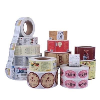 China Product Waterproof Custom Self Adhesive Printing Sticker Label, Adhesive Label Sticker, Label Roll Sticker Printing for sale