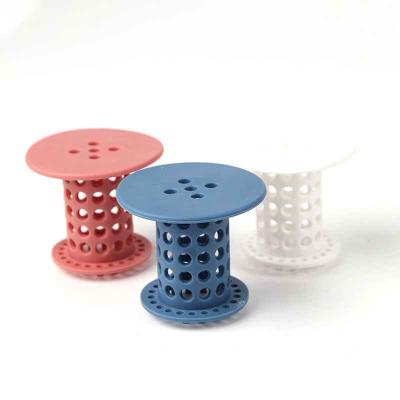 China Factory Direct Sale Drain Protector Hair Catcher Basket Bathroom Sustainable Sink Strainer for sale