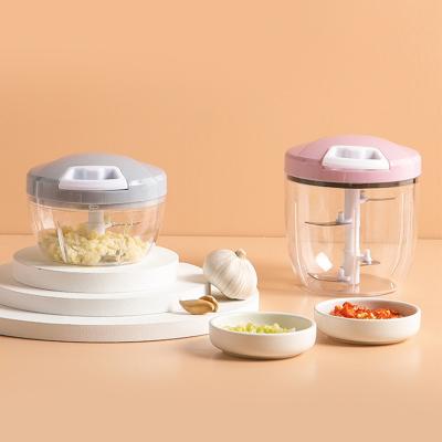 China Stainless Steel Manual Vegetable Chopper Garlic Vegetable Cutting Sustainable Use for sale