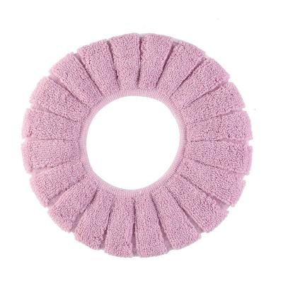 China Elastic thickened Toilet Seat Cushion universal washable fall winter cover Sustainable for sale