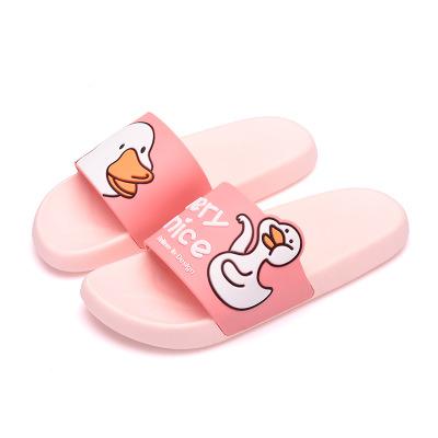 China Wholesale New Non-slip Lower Soft Home Beach Slippers Men And Women Cartoon Children Kids Slippers Summer Lightweight for sale