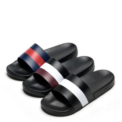 China Custom Anti-Smell Summer You Own Brand And Logo Eva Flip Flop For Man Slipper for sale