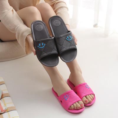 China Household Anti-slippery Indoor Bathroom Couples Summer Unisex Adults Thick PVC Plastic Soft Soles Slippers for sale