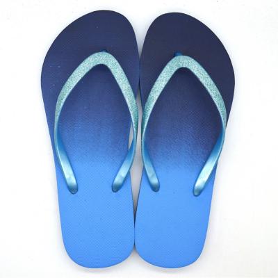 China 2021 Summer Pure Flat Color Fashion Anti-Slippery Soft Women Flip Flops for sale