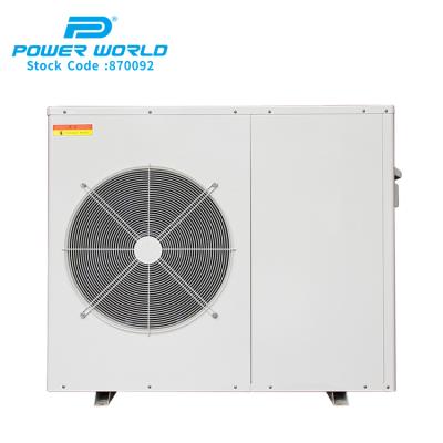 China Outdoor fast heat up EVI 8kw r32 heat pump inverter air to water heat pump from china supplier for sale