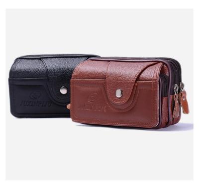 China Customized Cowhide Card Bag Newest Fashionable Style Top Layer Pickup Bank Card for sale