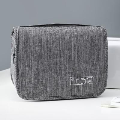 China Zipper Closure Travel Waterproof Men's Cosmetics Storage Bag for Stylish Men on the Go for sale