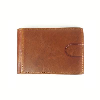 China Newest Fashinable 100% Genuine Leather Men Wallet with Zip Coin Pocket and Customize Logo for sale