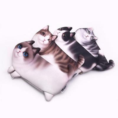 China Short Cartoon 3d Cat Wallet 2022 Cute Animal Coin Purse for Children's Needs for sale