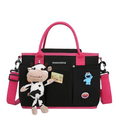 China Multifunctional Diaper Bag for Mom or Dad Solid Pattern Type and Customized Color for sale