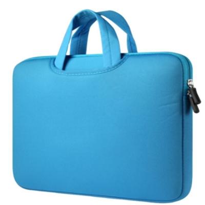 China Customized Sky Blue Neoprene Laptop Bags for 12 13 15 inch Good Material from Chinese for sale