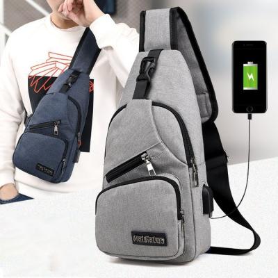 China OEM ODM Akzeptabel Fanshion Laufsport Taille Tasche für Männer Portable Brust Schulter Tasche zu verkaufen