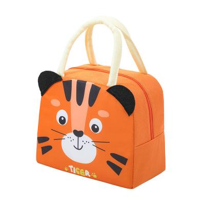 China Customized Logo Portable Insulated Thermal Lunch Box for Women Girl Kids Children for sale