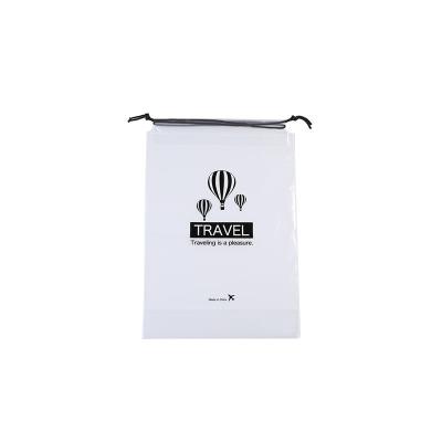 China Custom Logo Printed Draw String Bag for Makeup and Gift Packaging Newest Fashinable for sale