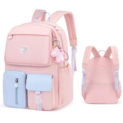 China Beautiful Fashionable Custom Canvas Backpack Bag for Girls Back to School Fashionable for sale