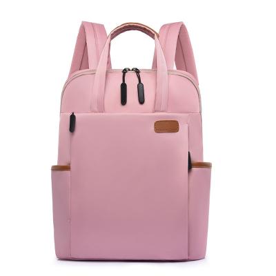 China Customized Color Women's Outdoor Travel Laptop Bag Backpack with Computer Interlayer for sale