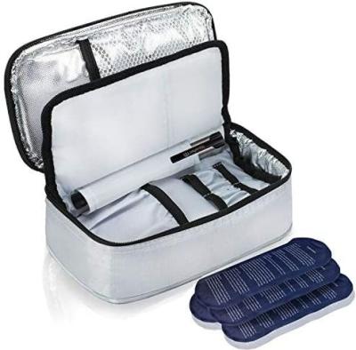 China Insulin Cooler Travel Bag with Insulation Liner Keep Your Medication Cold and Organized for sale