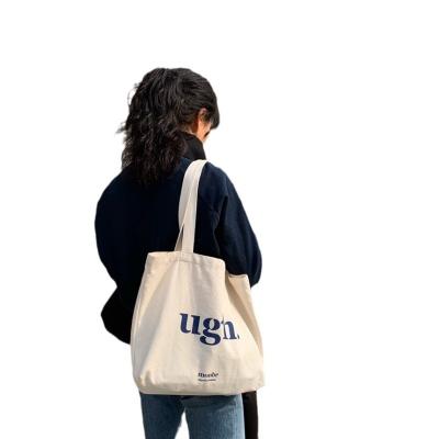 China Fabricantes de sacos de algodão Logotipo personalizado para sacos reutilizáveis de lona à venda
