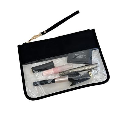 China Customized Color Clear Makeup Pouch for Organizing Cosmetic and Personal Items in Bulk for sale