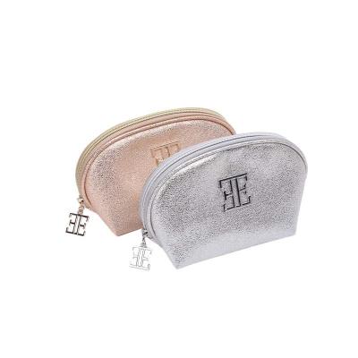 China Custom Logo Cosmetic Bags High Value Multi-functional Portable PU Makeup Bag With Zipper for sale