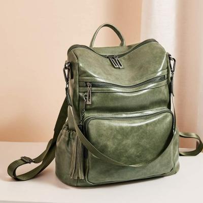 China 2021 Female Bagpack Korea Style Trends Women Backpack with Polyester Lining Material for sale