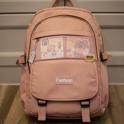 China Fashion Outdoor Girls Hiking Backpack with Customized Color and Cartoon Pattern for sale