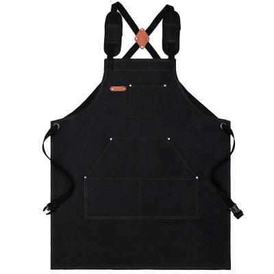 China Custom Professional Restaurant Waiter Waitress Apron With Pocket for Daily Life Needs for sale