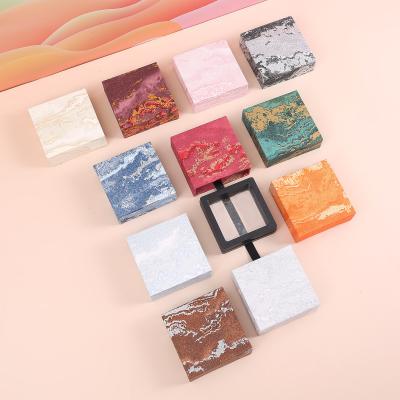 China Customized Color PVC Film Jewelry Packaging Box for Bracelet Necklace Ring Watch Gift for sale