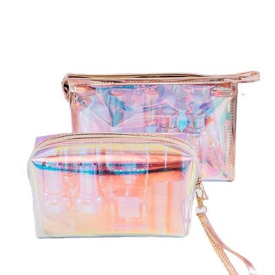 China TPU Transparente Saco Cosmético Logotipo Personalizado Bolsa Cosmética de Multifunção de Beleza a Laser à venda