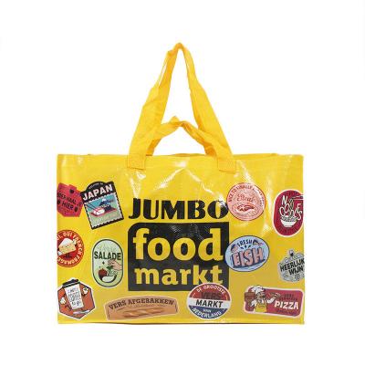 China Handled Style Customized Tote Bag for Non-woven Drawstring Bag and Laminated Coating for sale