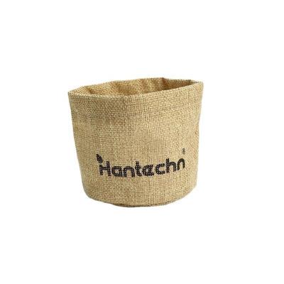 China Custom Eco Friendly Logo Printed Waterproof Recycled Portable Flower Pot Planting Bag for sale