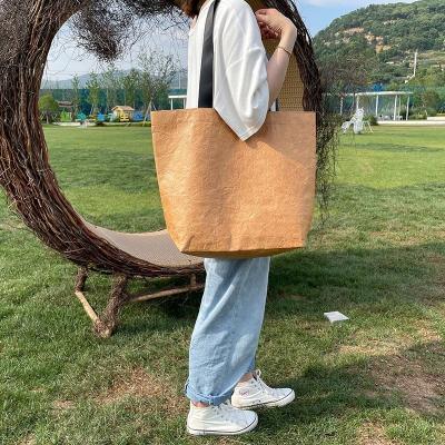 China Dupont Paper Shopping Bag in Customized Color with Waterproof and Washable Material for sale