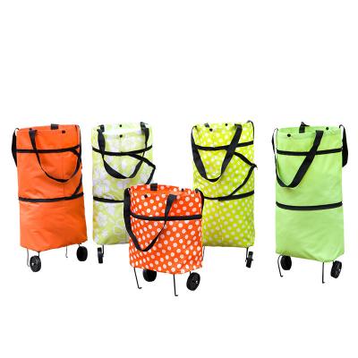 China Folding Shopping Bags Trolleys Cart The Perfect Combination of Style and Functionality for sale