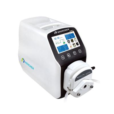 China Food And Beverage Industry Shenchen Intelligent Flow Rate Peristaltic Pump For Laboratory for sale