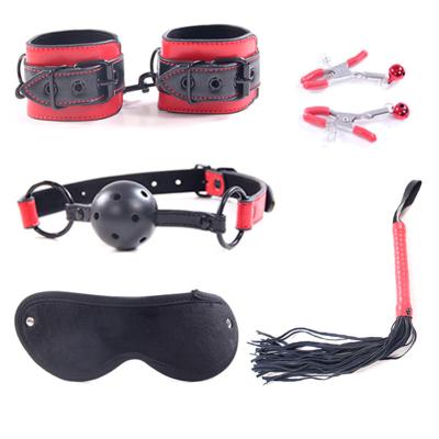 China Zsex Factory Wholesale Price Sex Adult Bdsm Bondage Kit Leather Bondage Wear Self Bondage Restraints Bdsm Bondage Restraints for sale