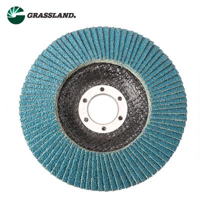 Chine disque d'aileron de 115mm 60 Grit Zirconium Angle Grinder Sanding à vendre