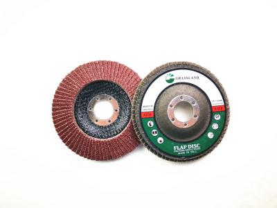 China T29 Doek 115mm 80 Grit Flap Disc Wheel van het Aluminiumoxyde Te koop